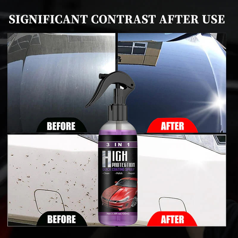 3 IN 1 HIGH PROTECTION CERAMIC COATING SPRAY (BUY 1 GET 1 FREE)
